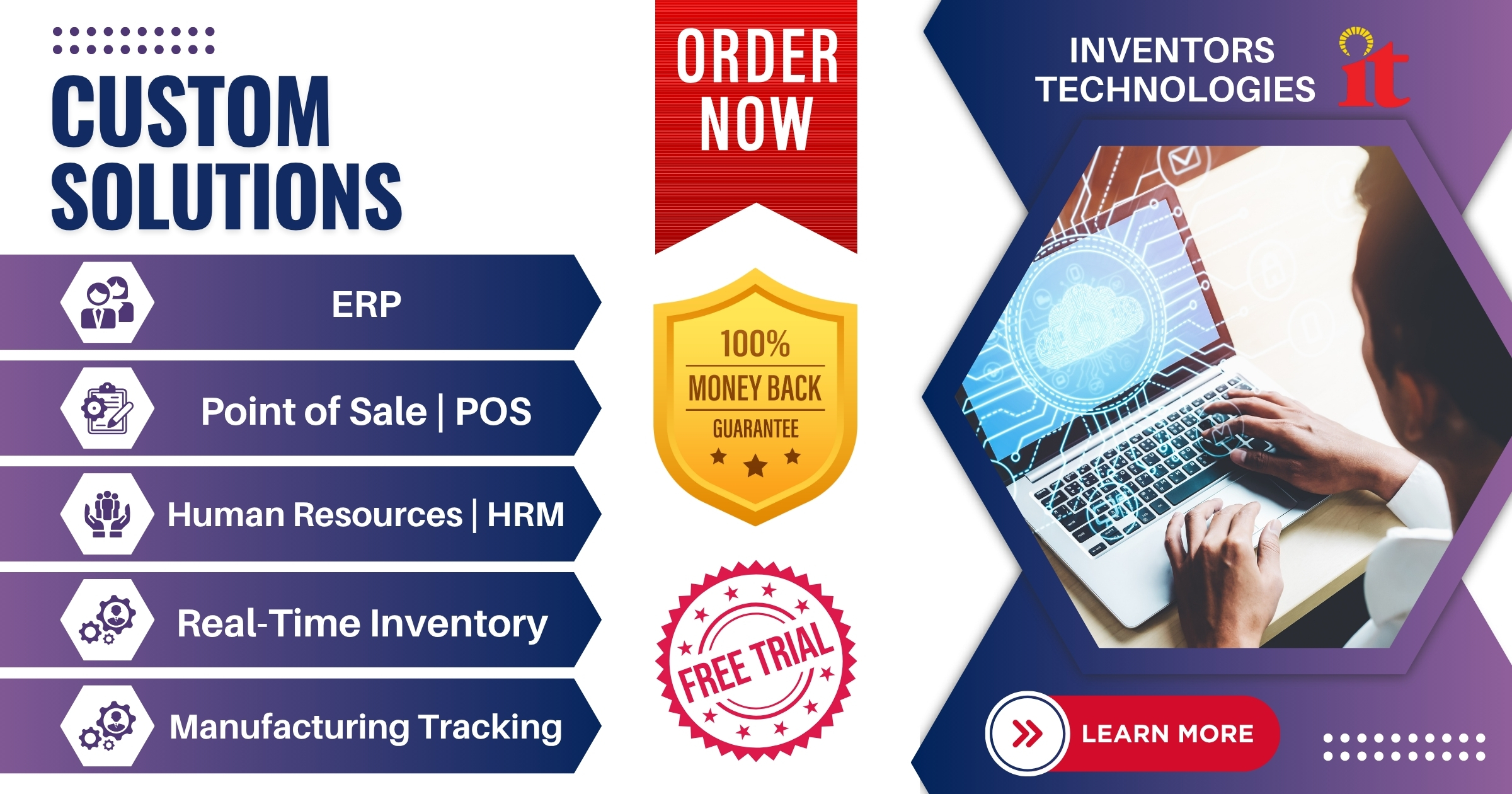 ERP, CRM & POS Software for SMEs | Inventors Technologies