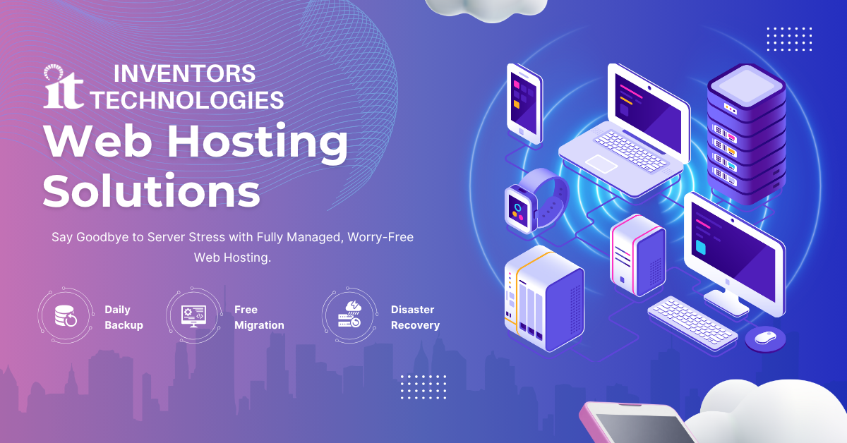Secure and fully managed web hosting services for businesses